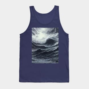 Surreal hurricane storm Tank Top